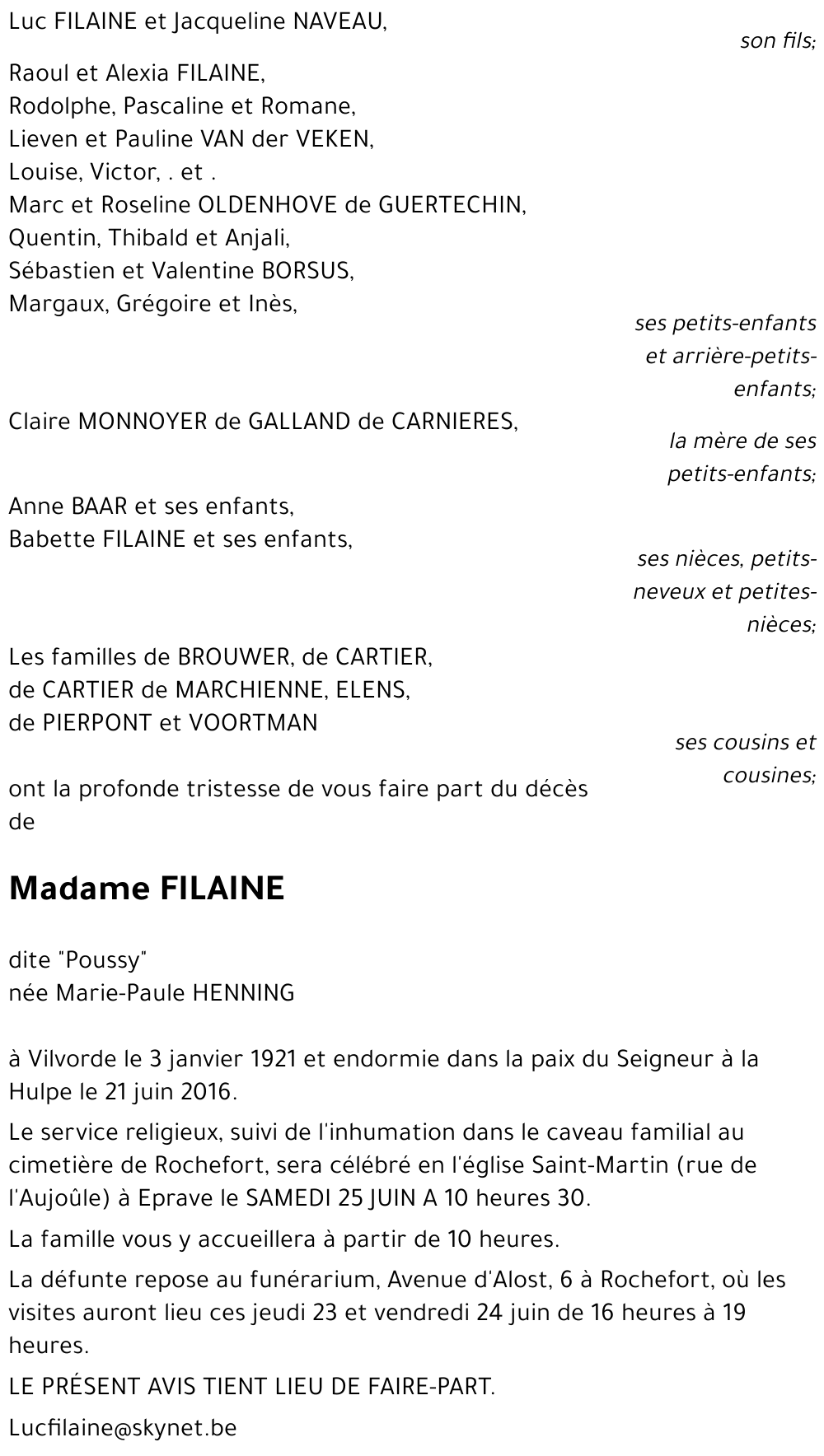Marie HENNING