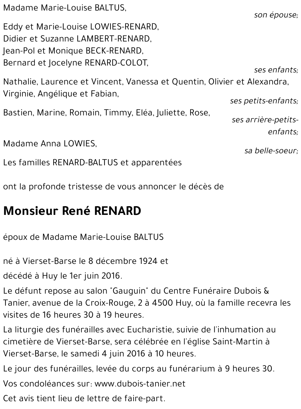 René RENARD