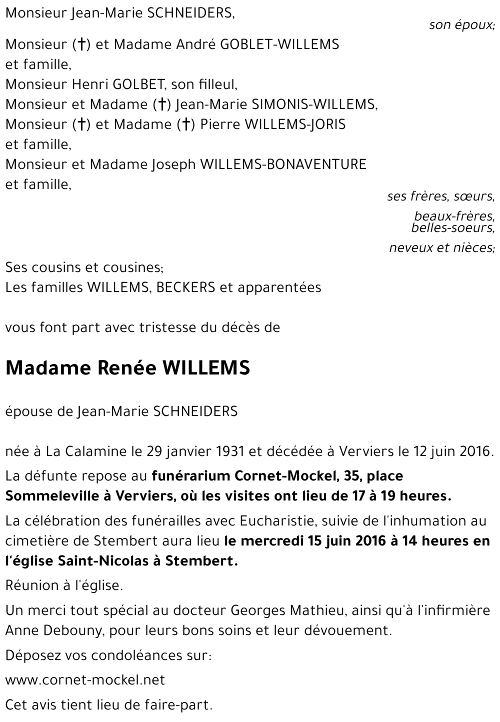 Renée WILLEMS