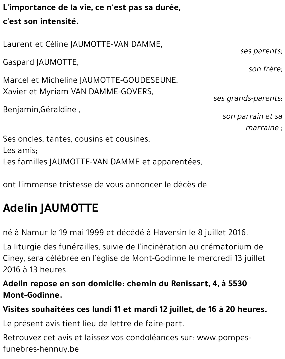 Adelin JAUMOTTE