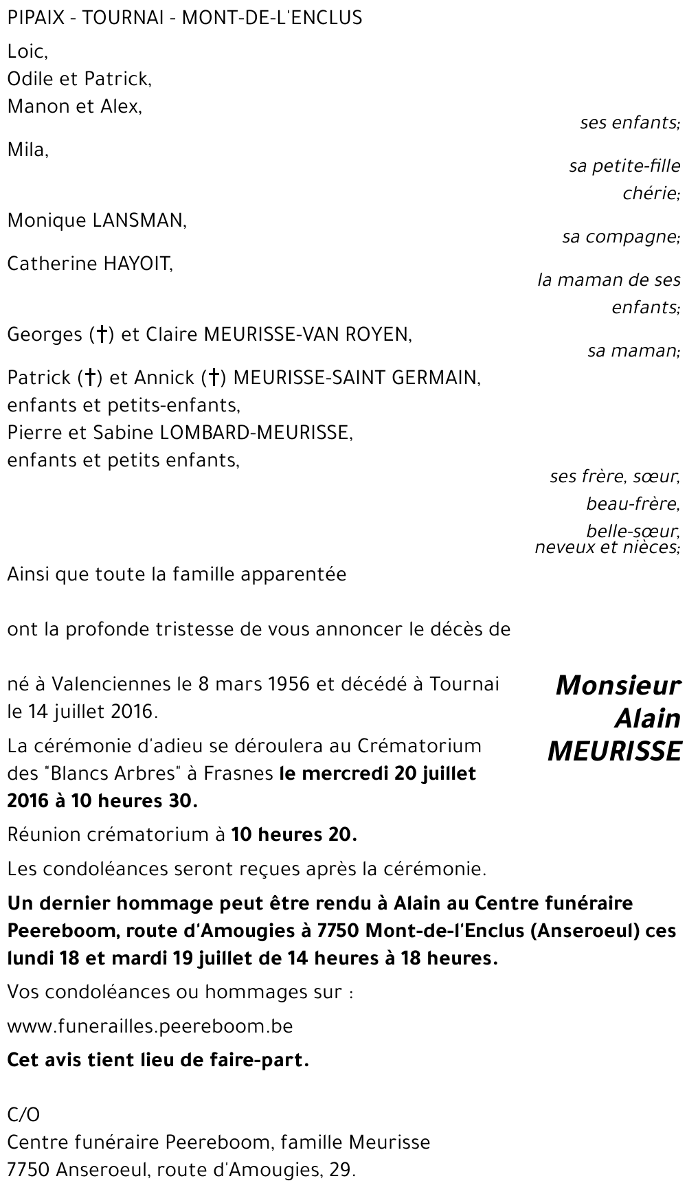Alain MEURISSE