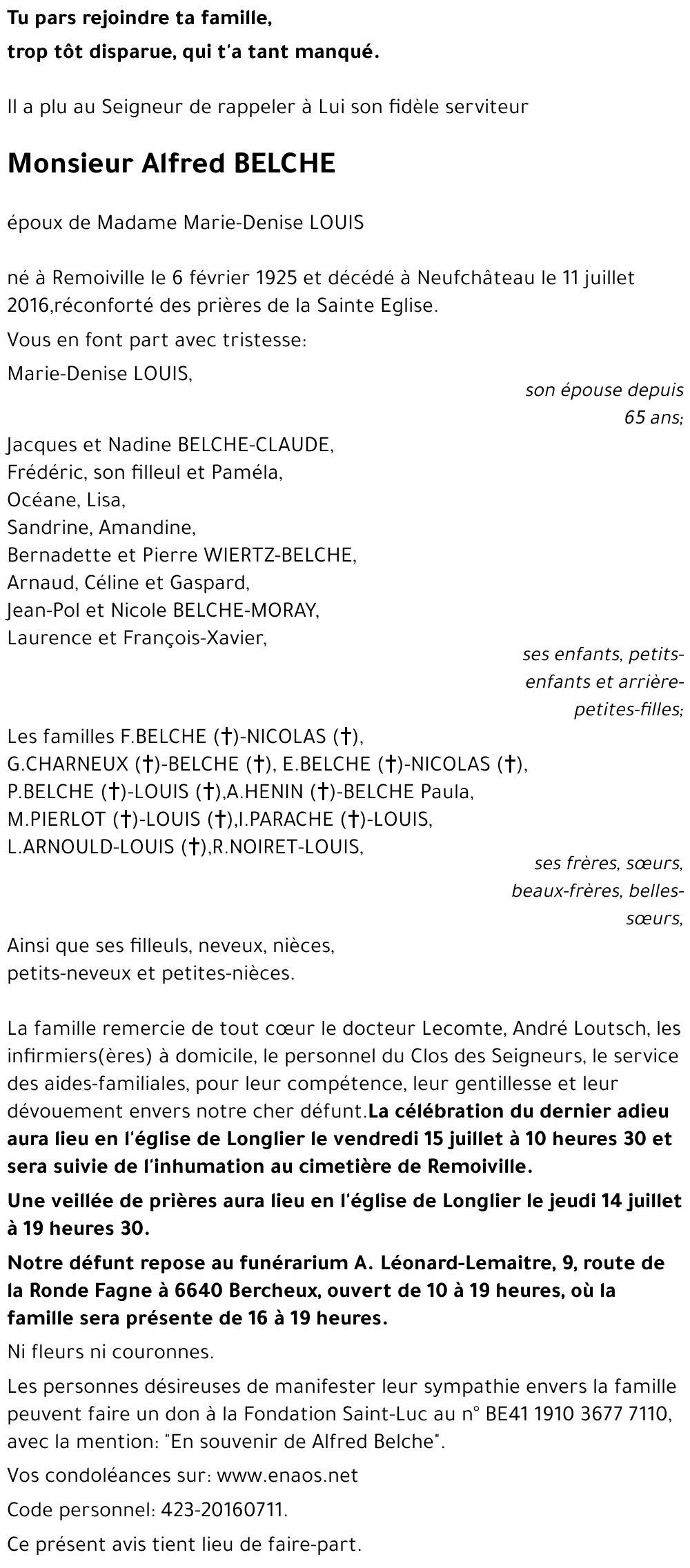 Alfred BELCHE