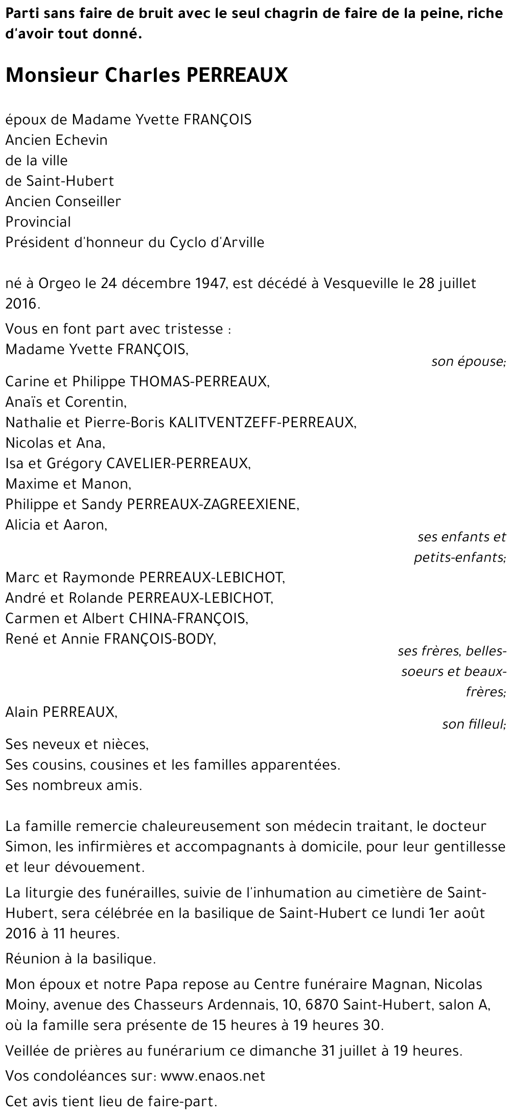 Charles PERRAUX