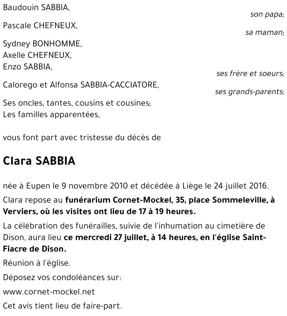 Clara SABIA