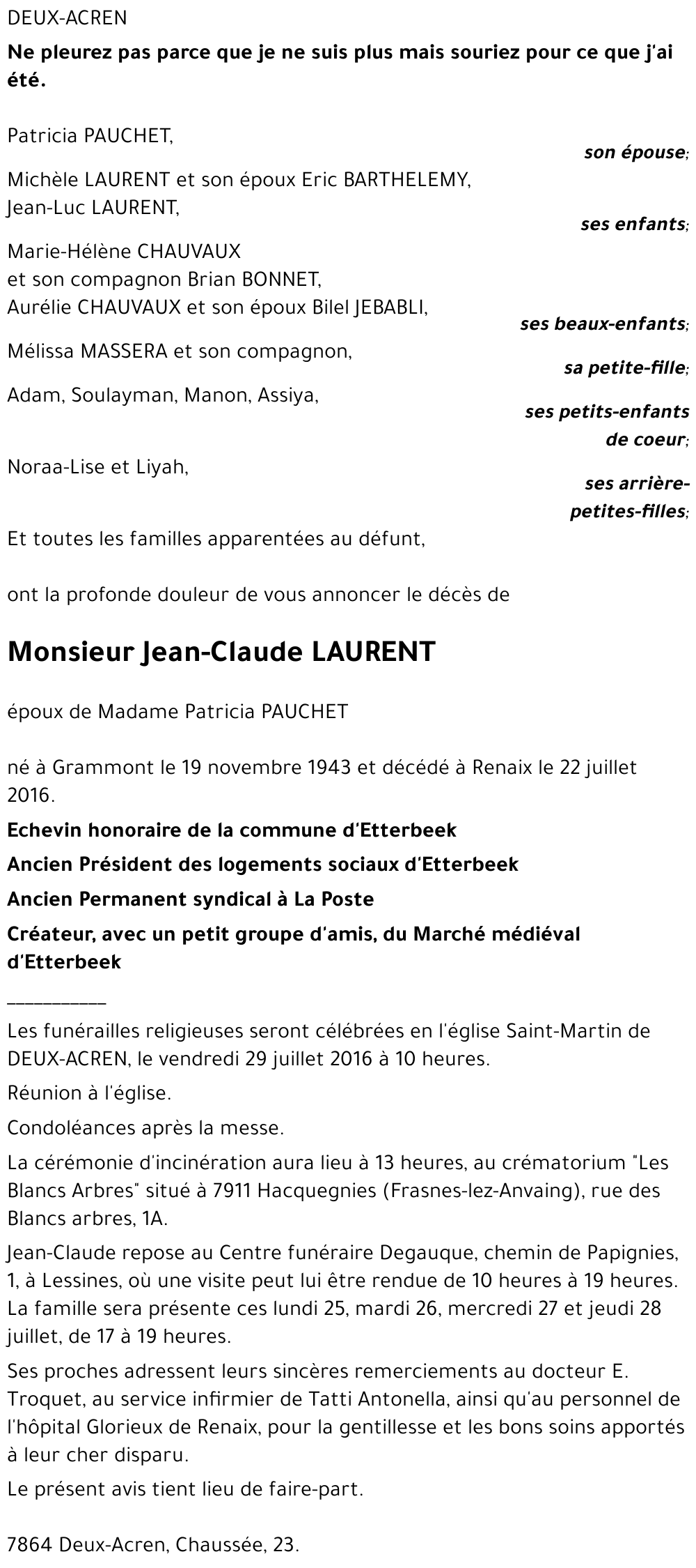 Jean-Claude LAURENT