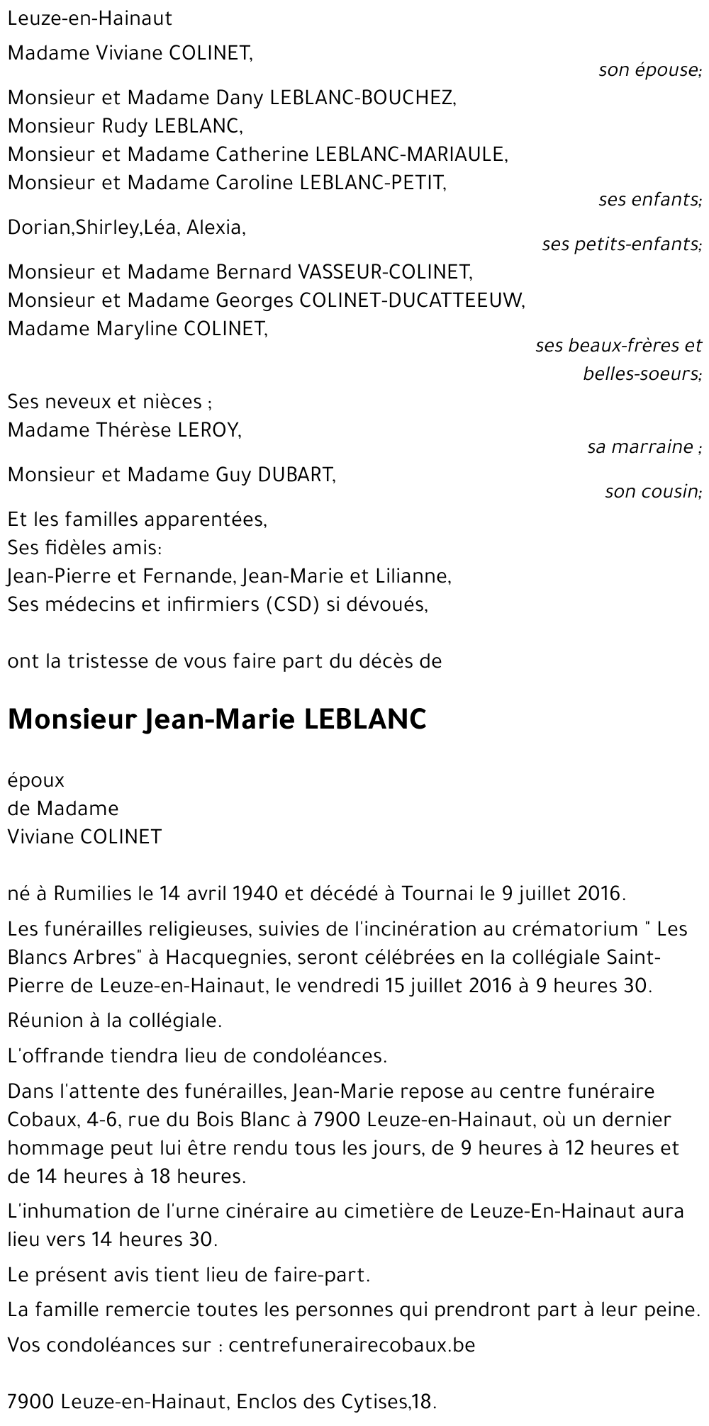 Jean-Marie Leblanc