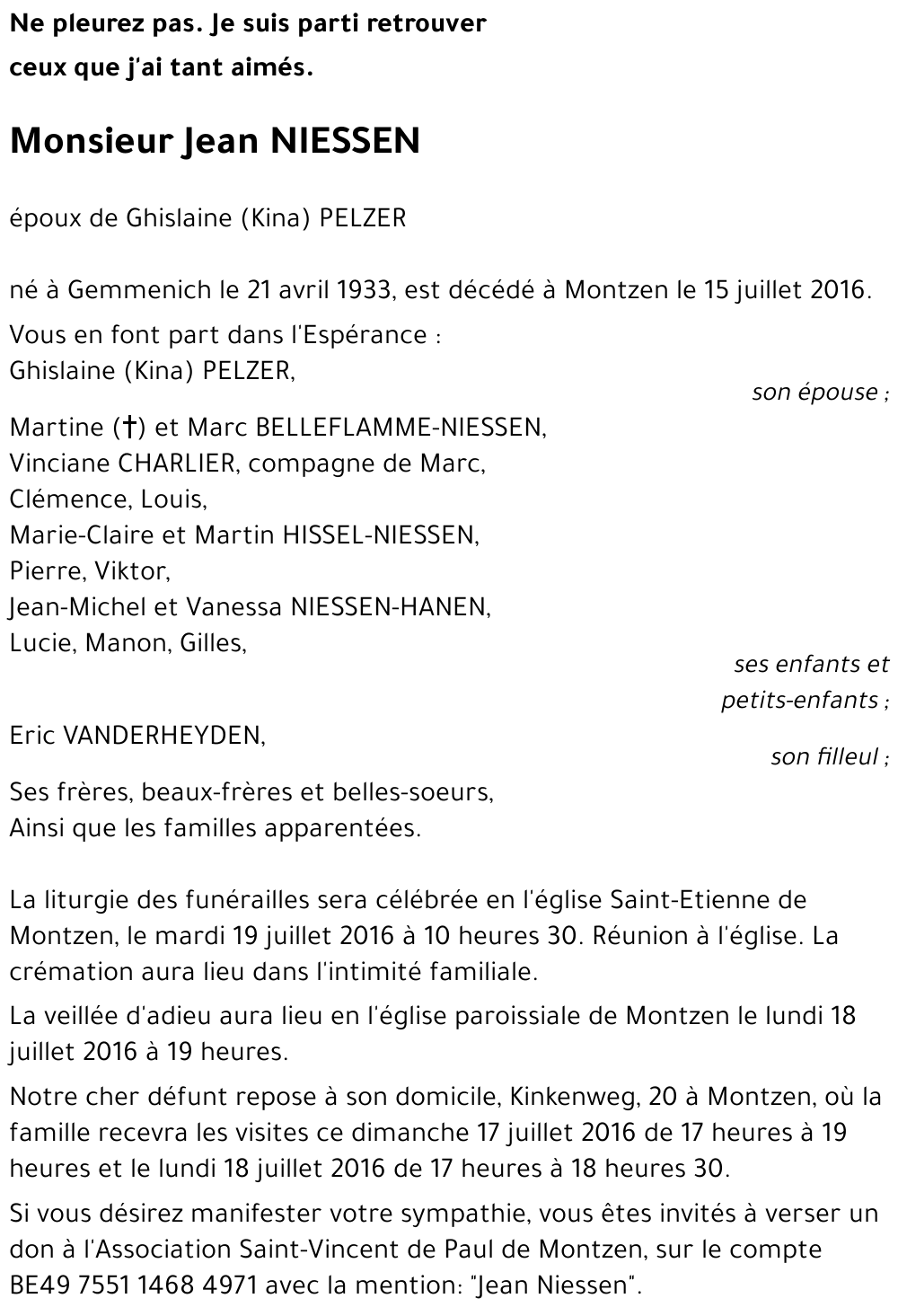Jean NIESSEN