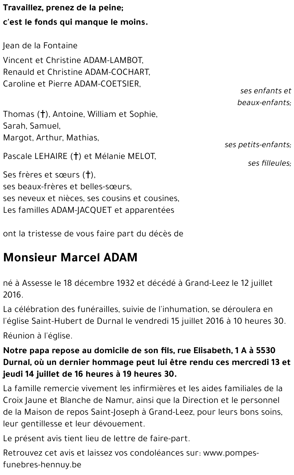 Marcel ADAM