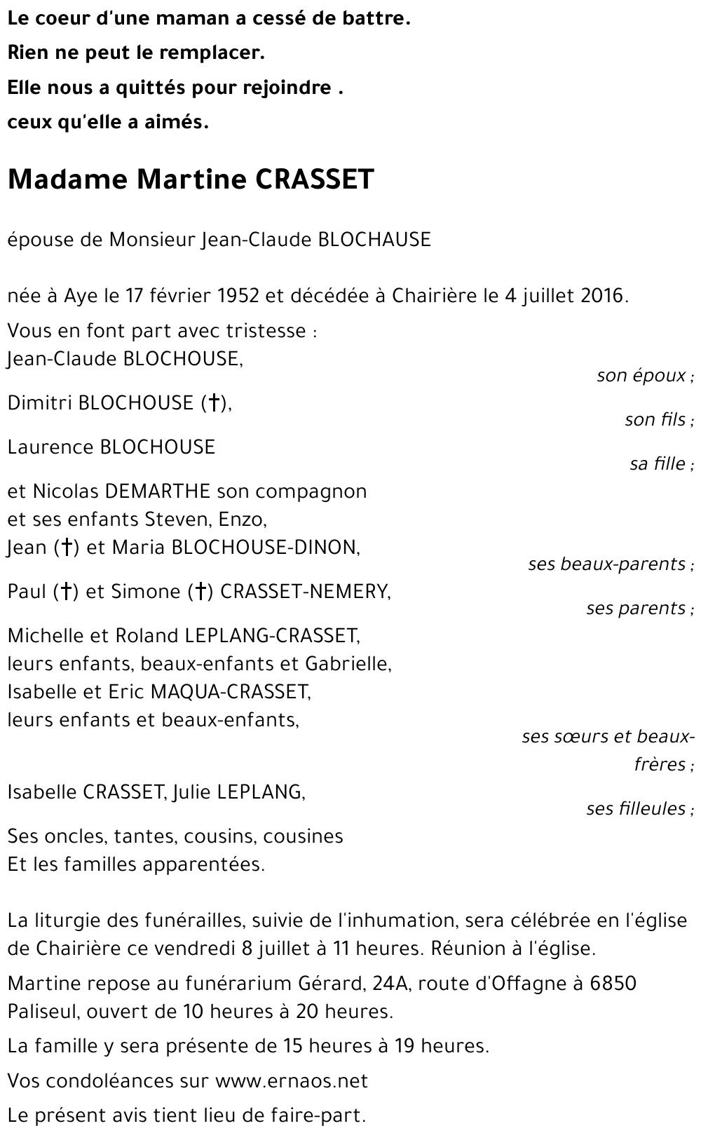 Martine CRASSET