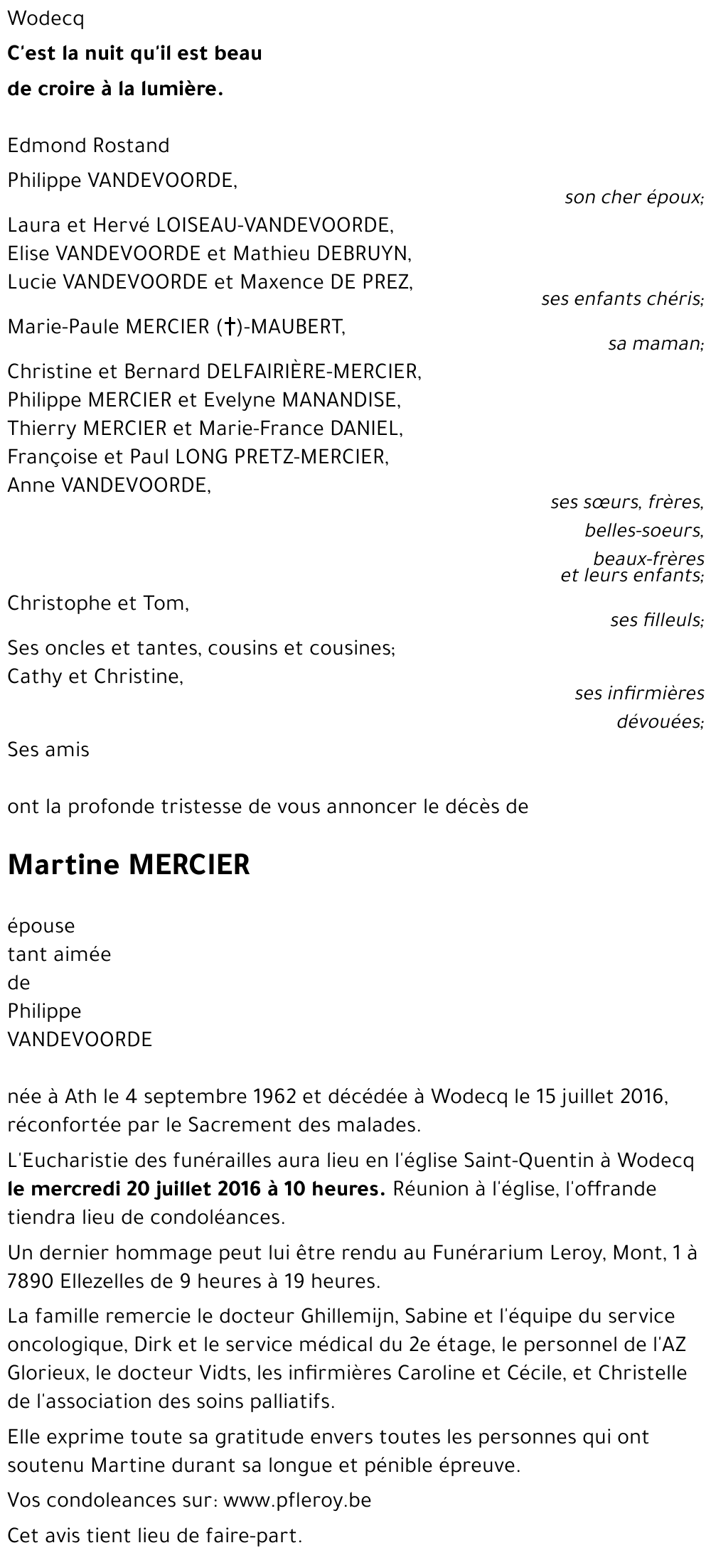 Martine MERCIER