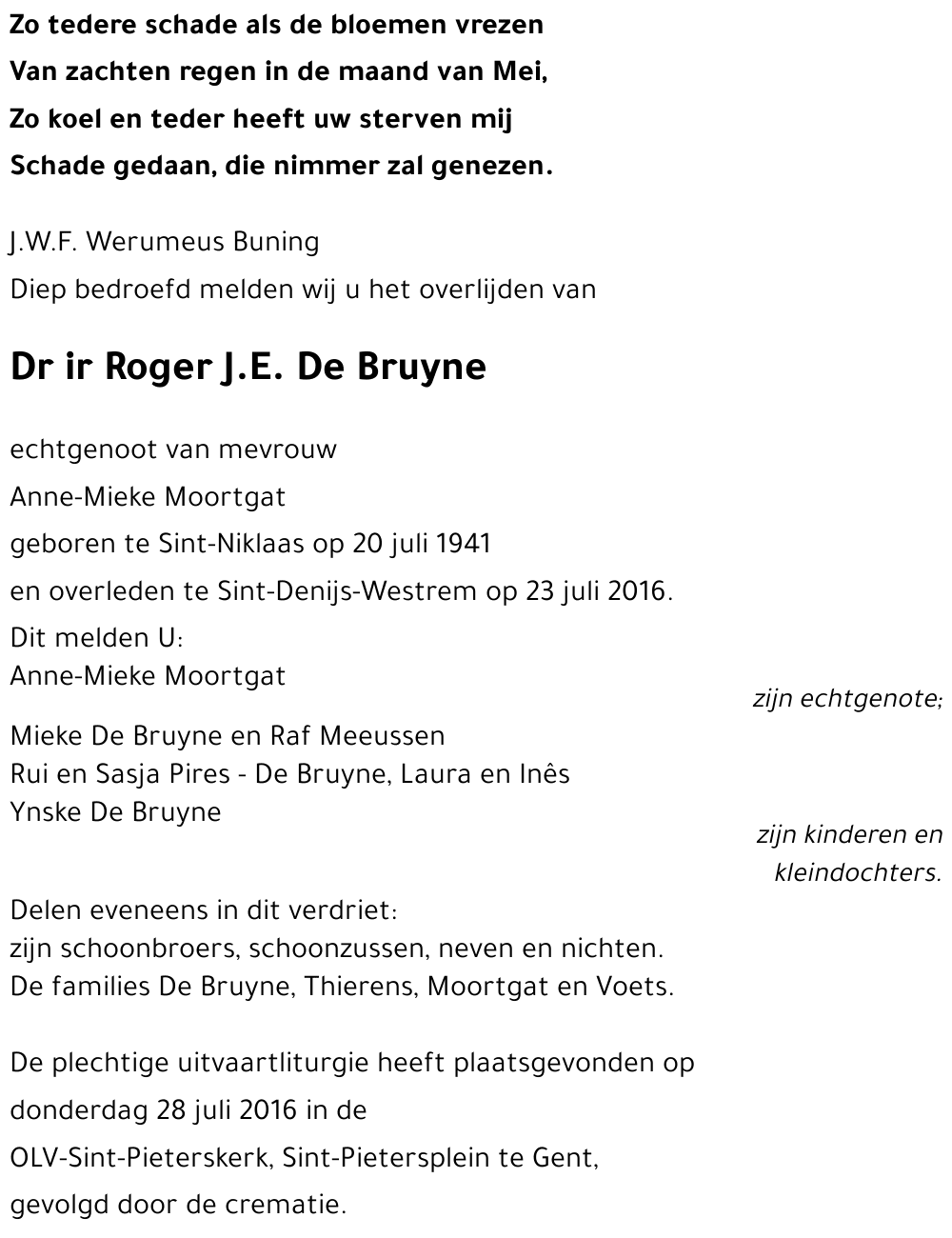 Roger De Bruyne
