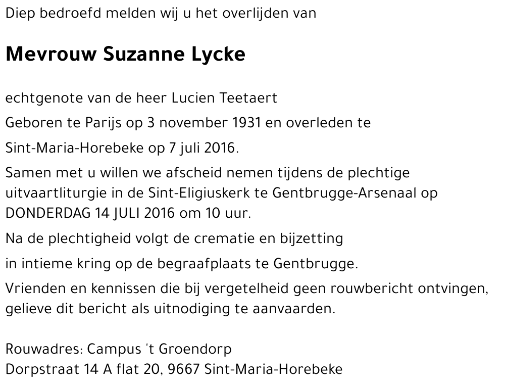 Suzanna Lycke