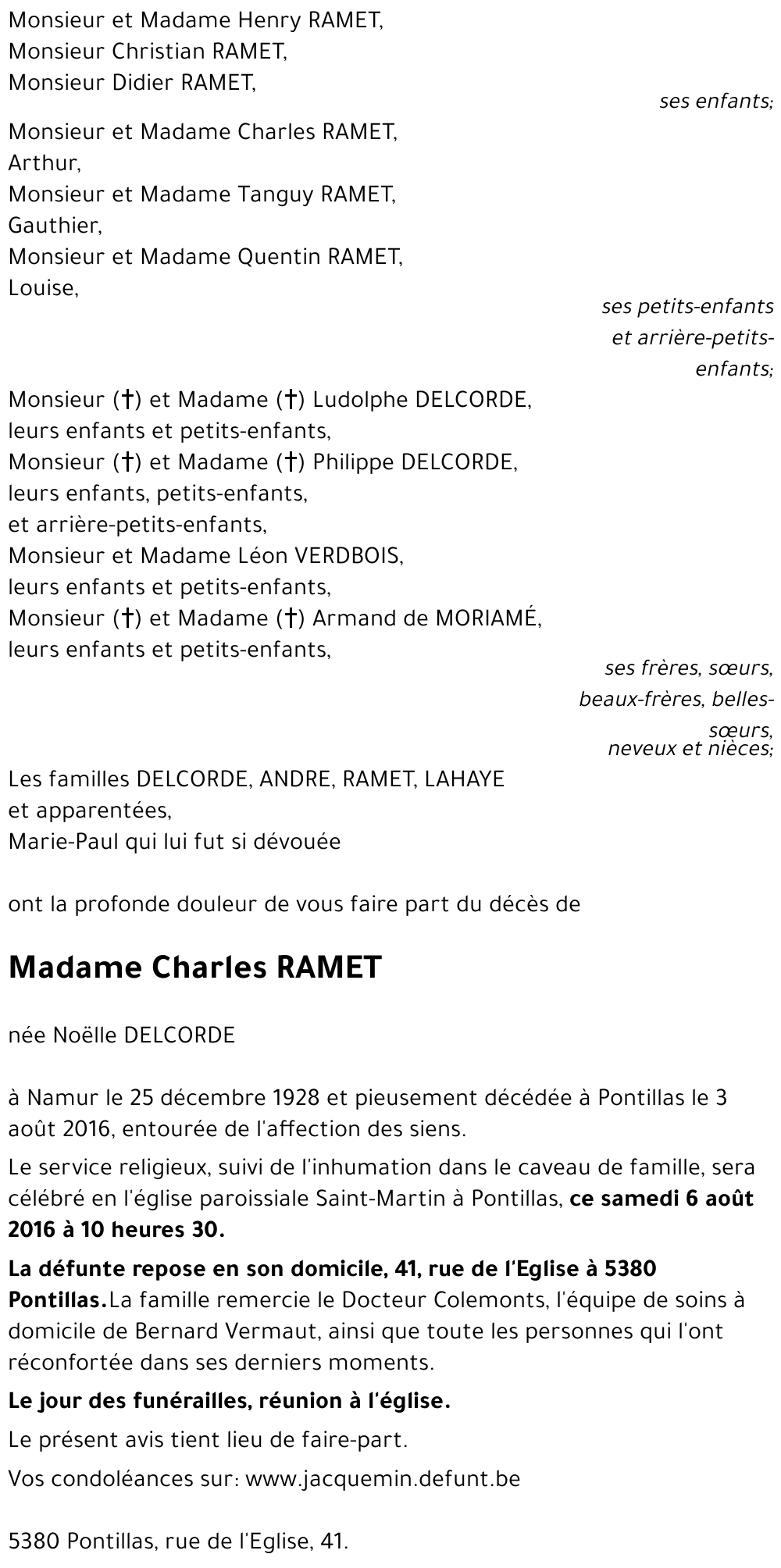 Charles RAMET
