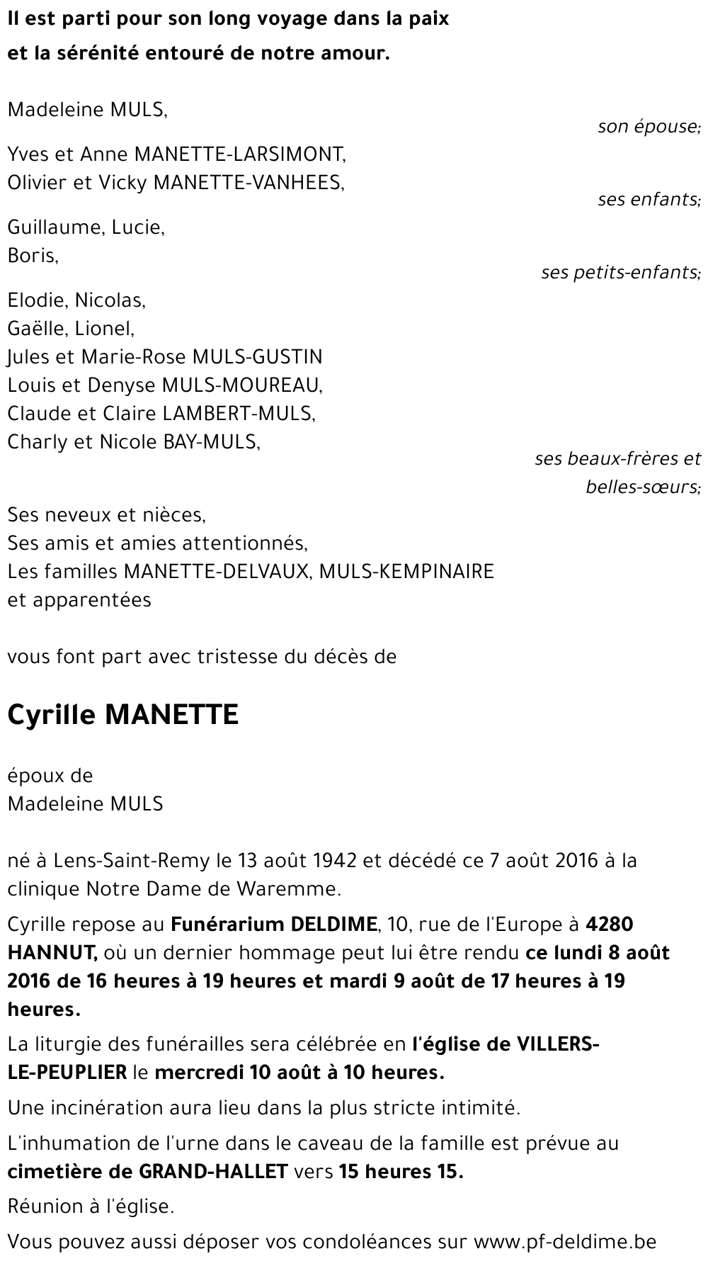 Cyrille MANETTE