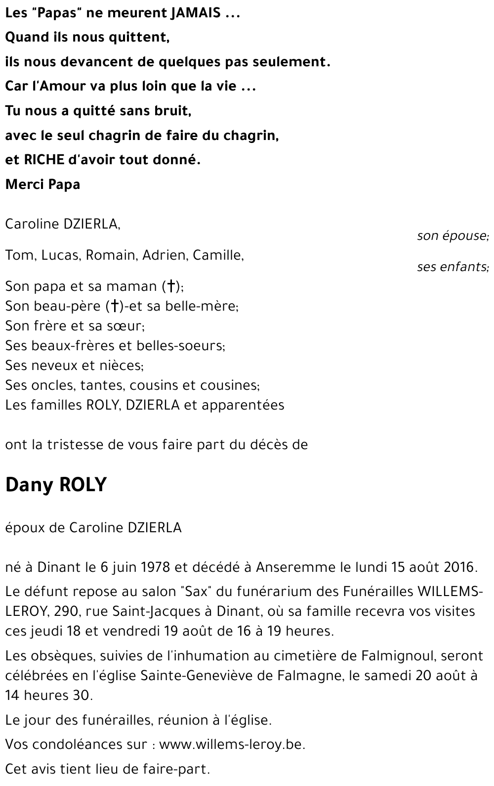 Dany ROLY