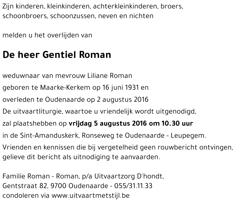 Gentiel Roman