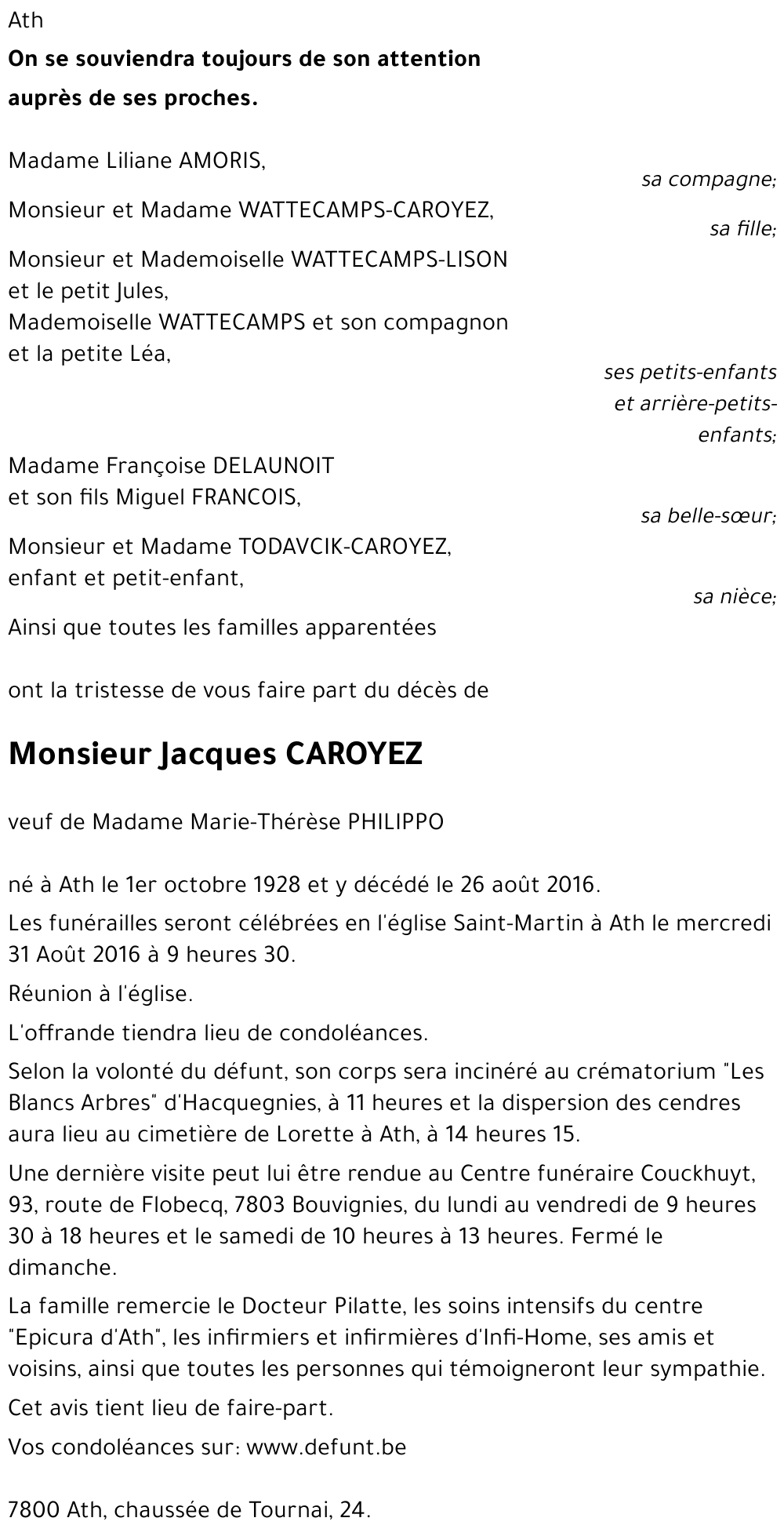 Jacques CAROYEZ