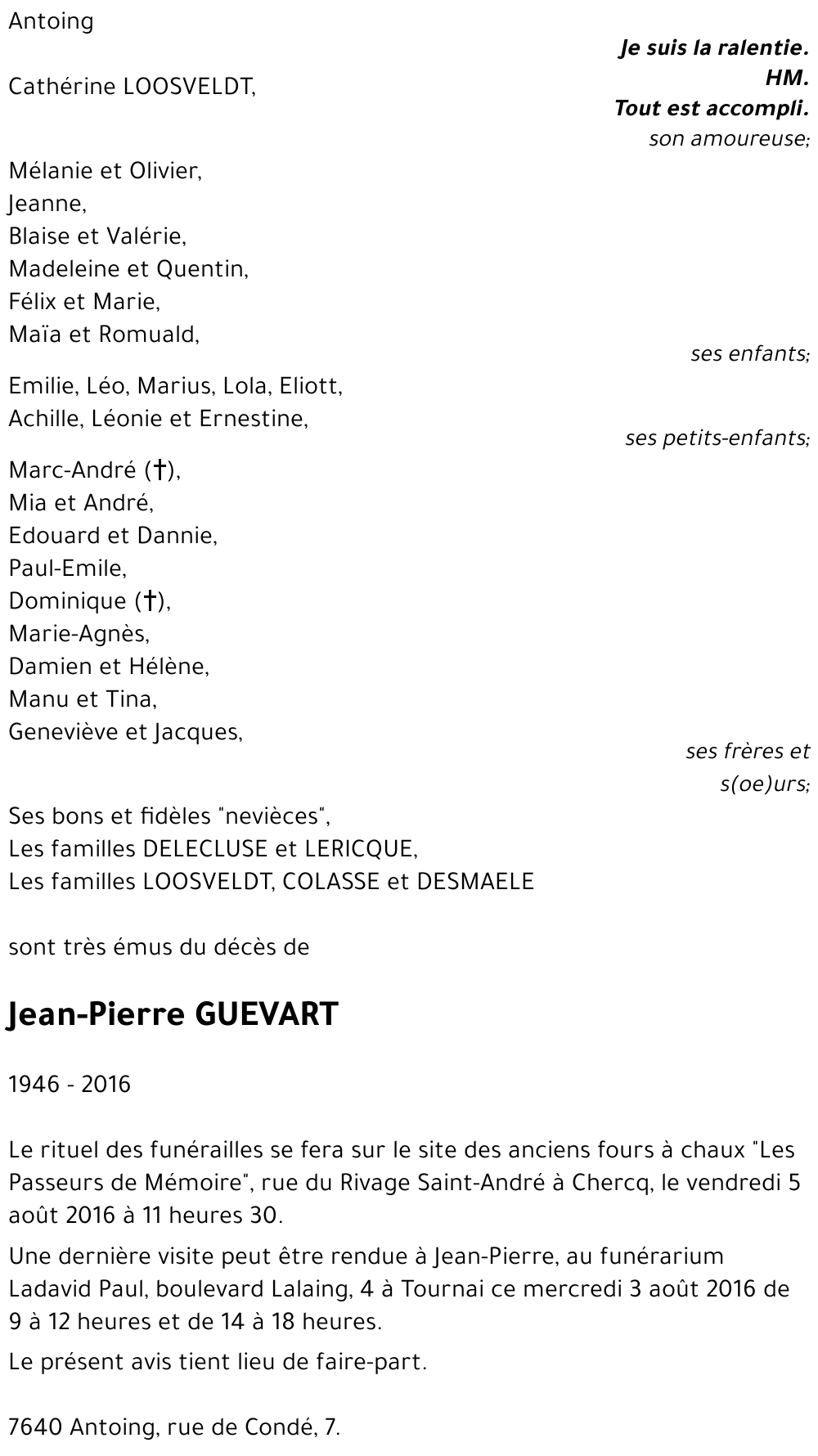 Jean-Pierre GUEVART