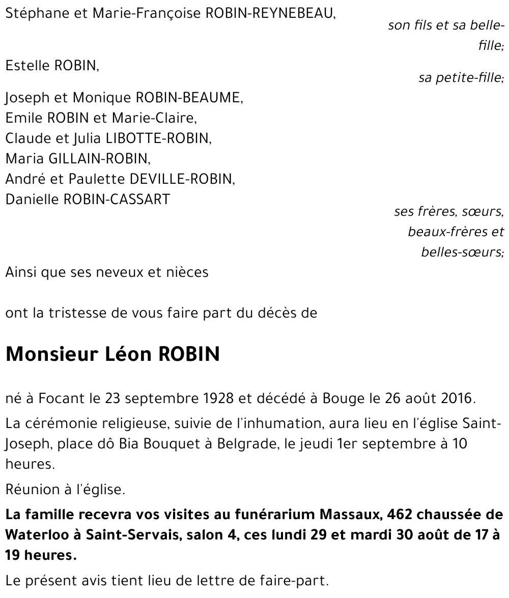 Léon ROBIN