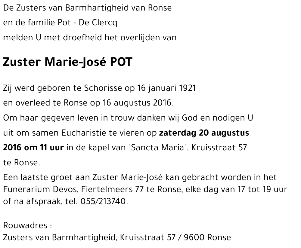 Marie-José POT