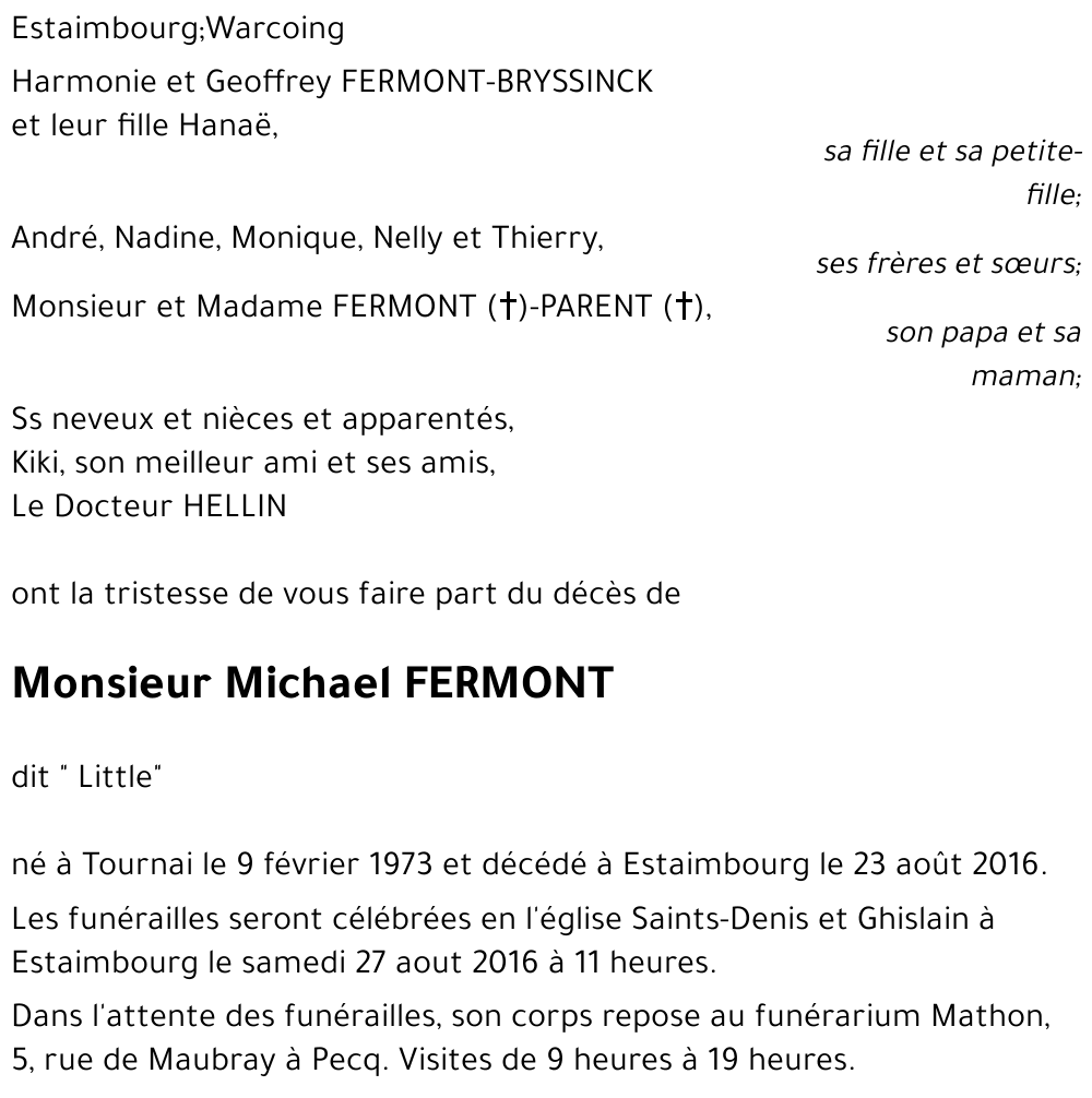 Michael FERMONT