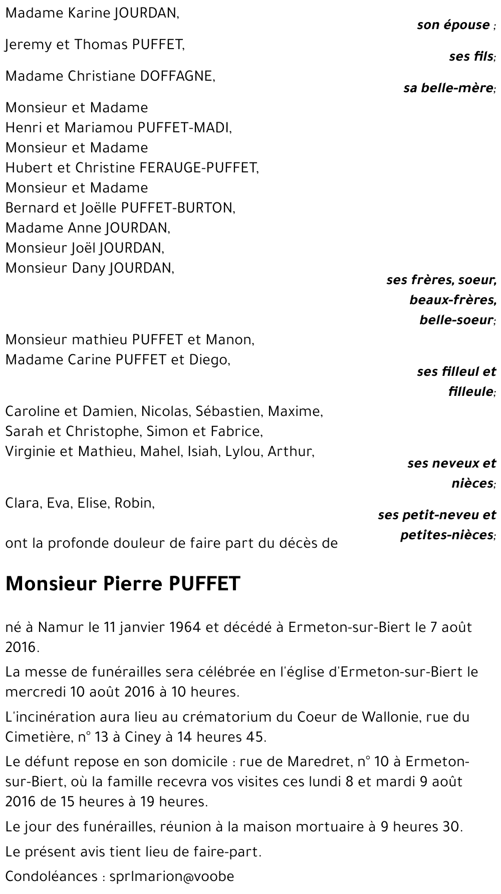 Pierre PUFFET