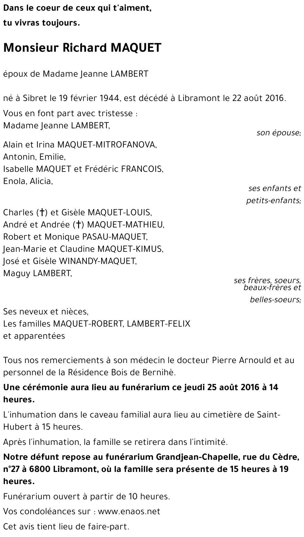 Richard MAQUET
