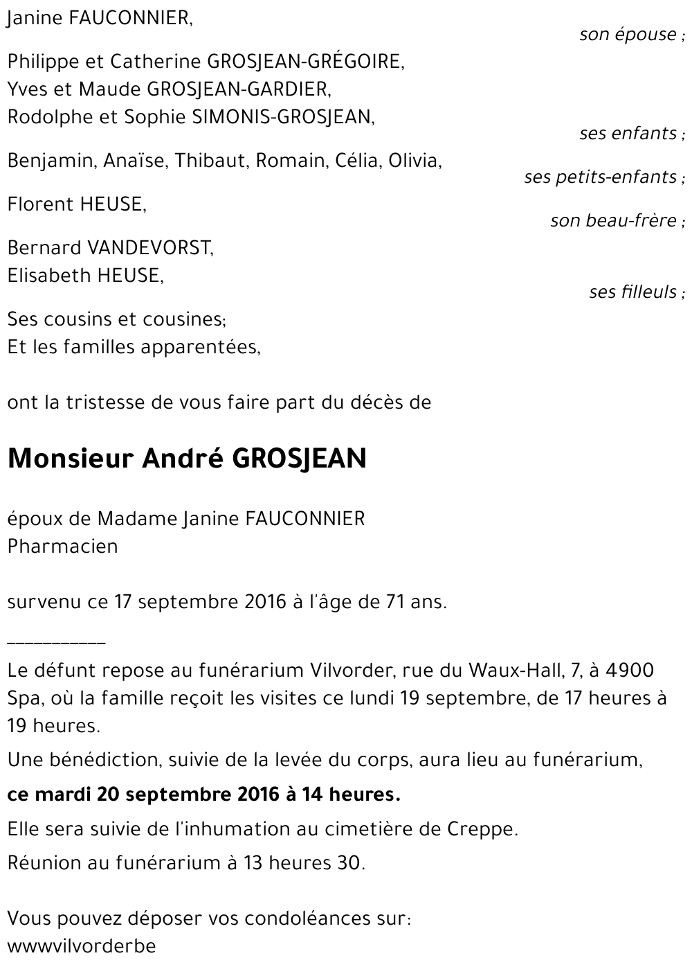 André GROSJEAN