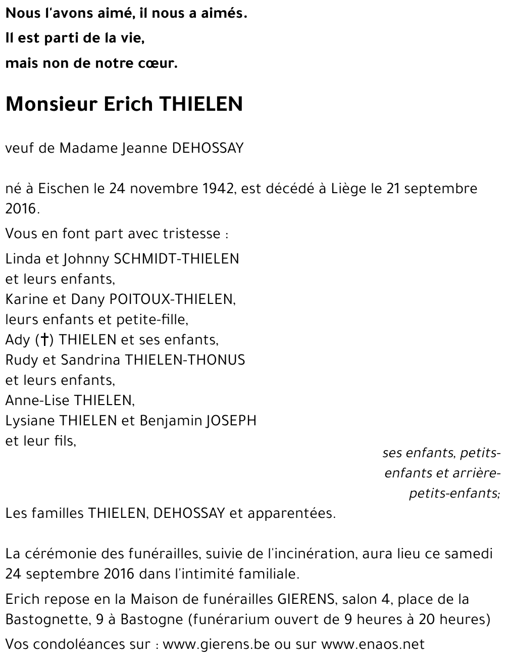 Erich THIELEN