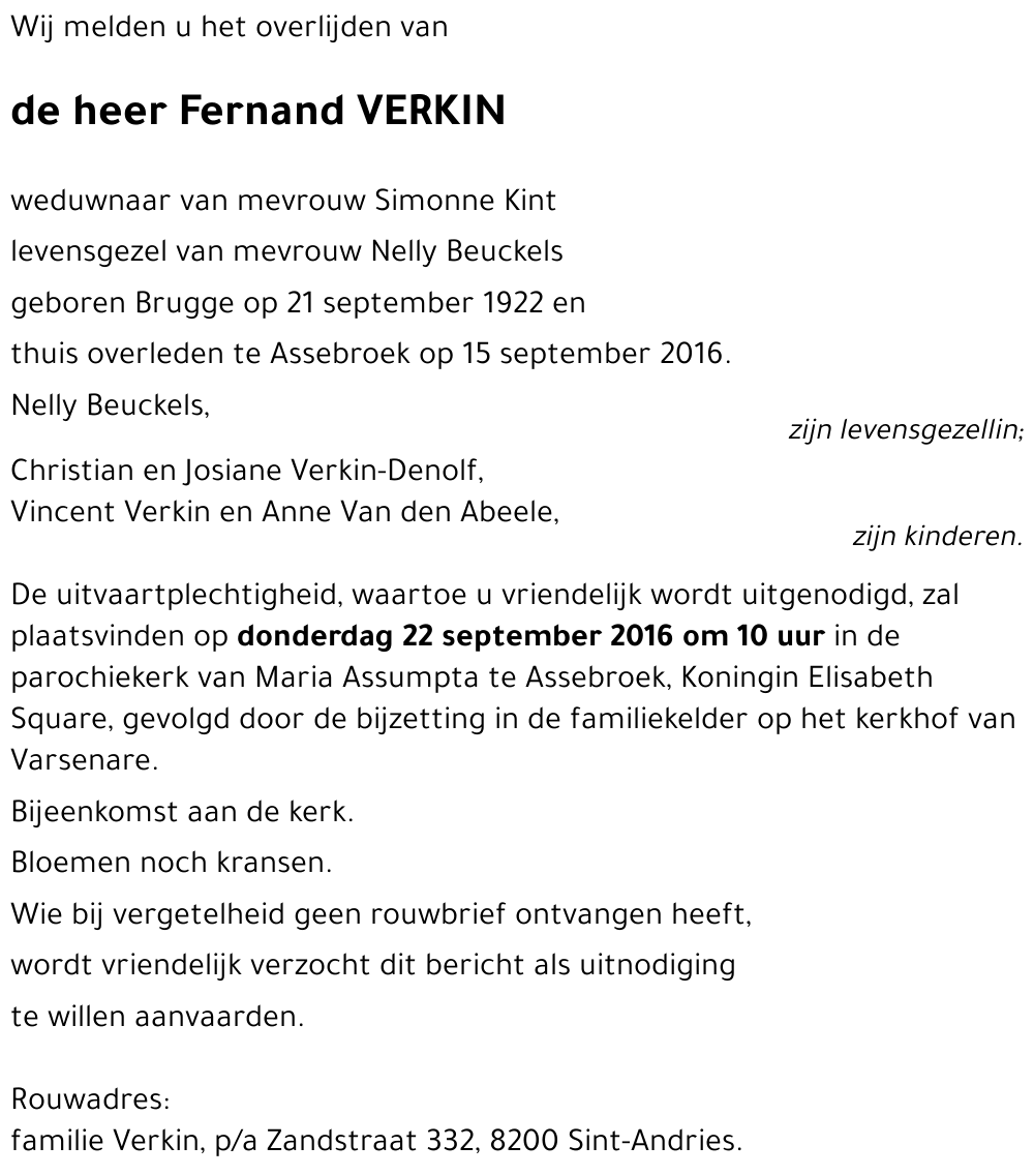 Fernand VERKIN