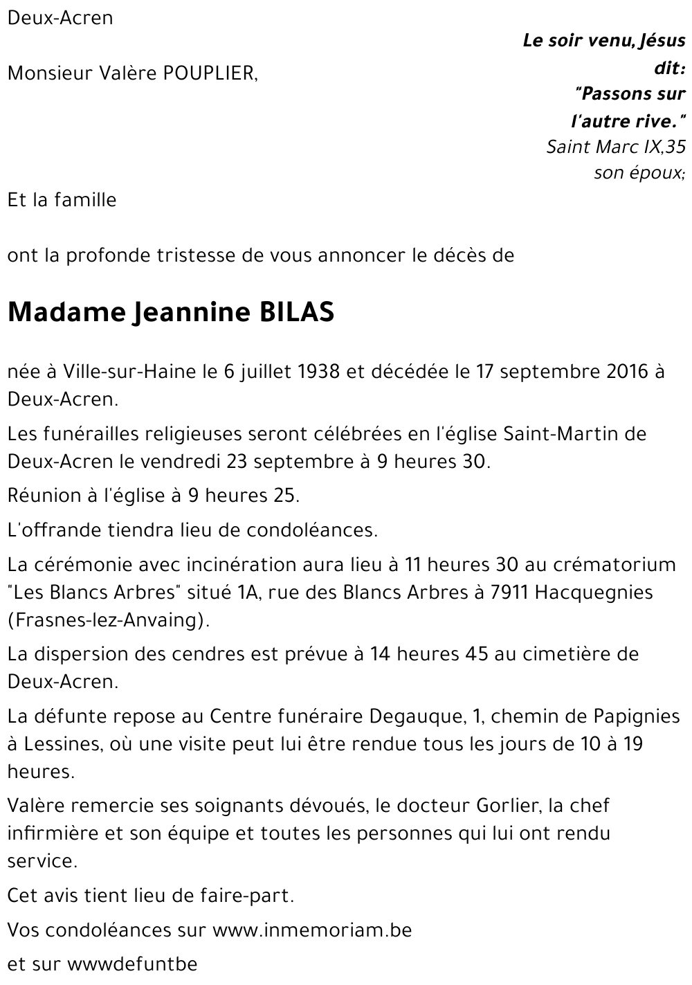 Jeannine BILAS