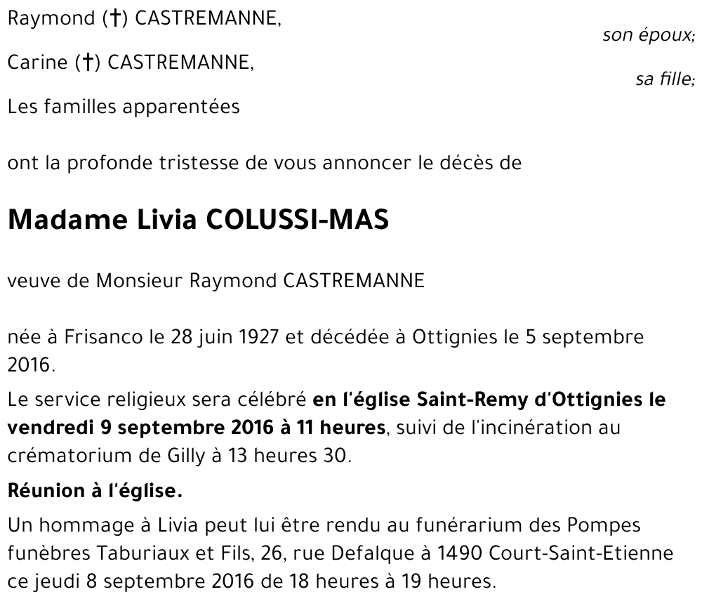 Livia COLUSSI-MAS