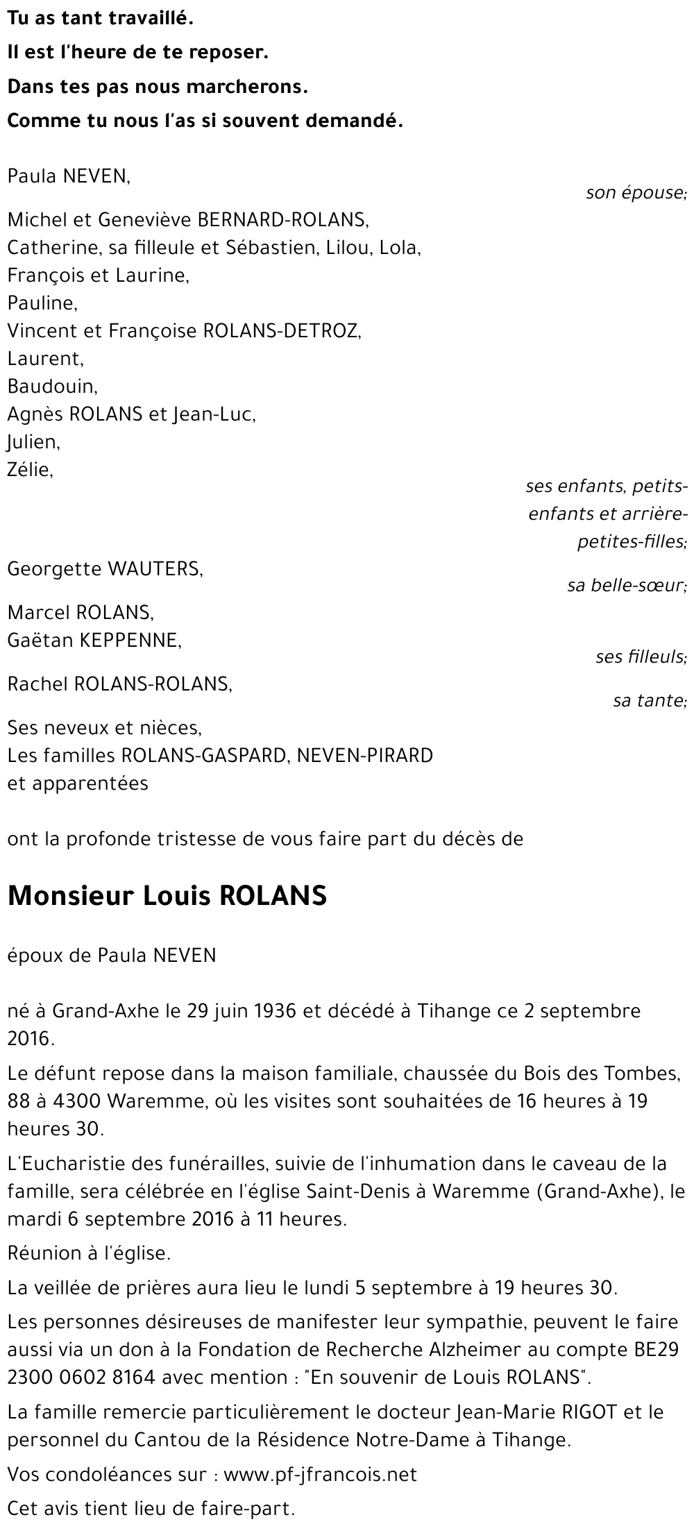 Louis ROLANS