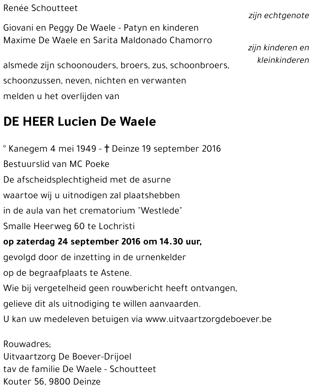 Lucien De Waele