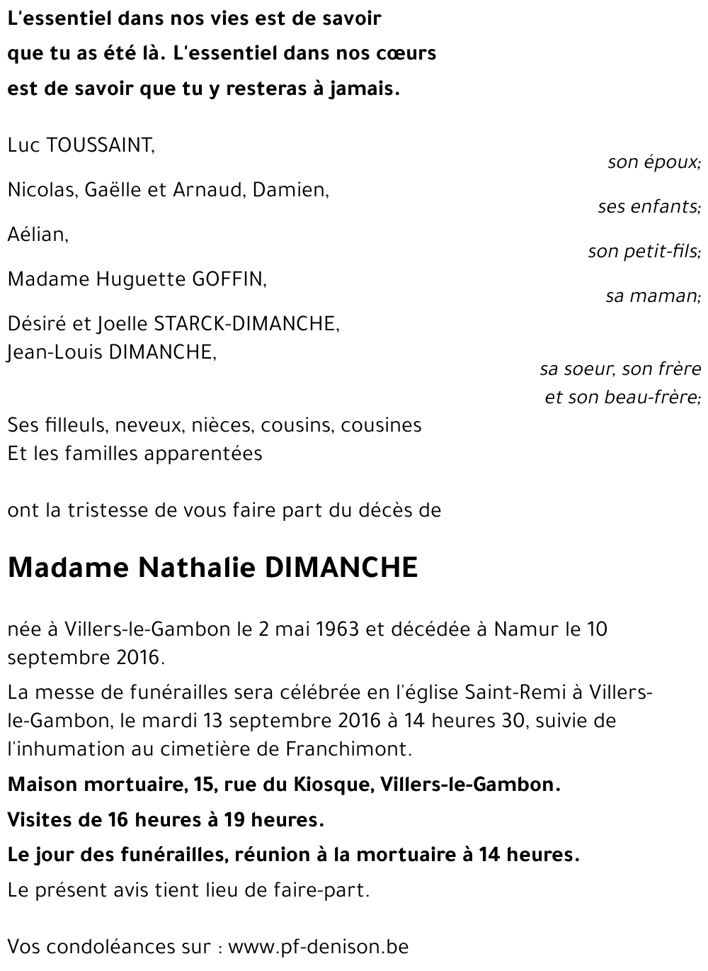 Nathalie DIMANCHE