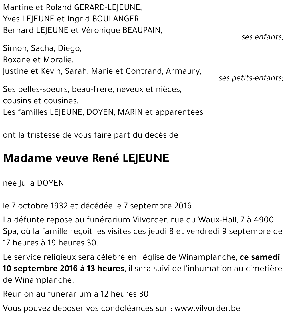René LEJEUNE