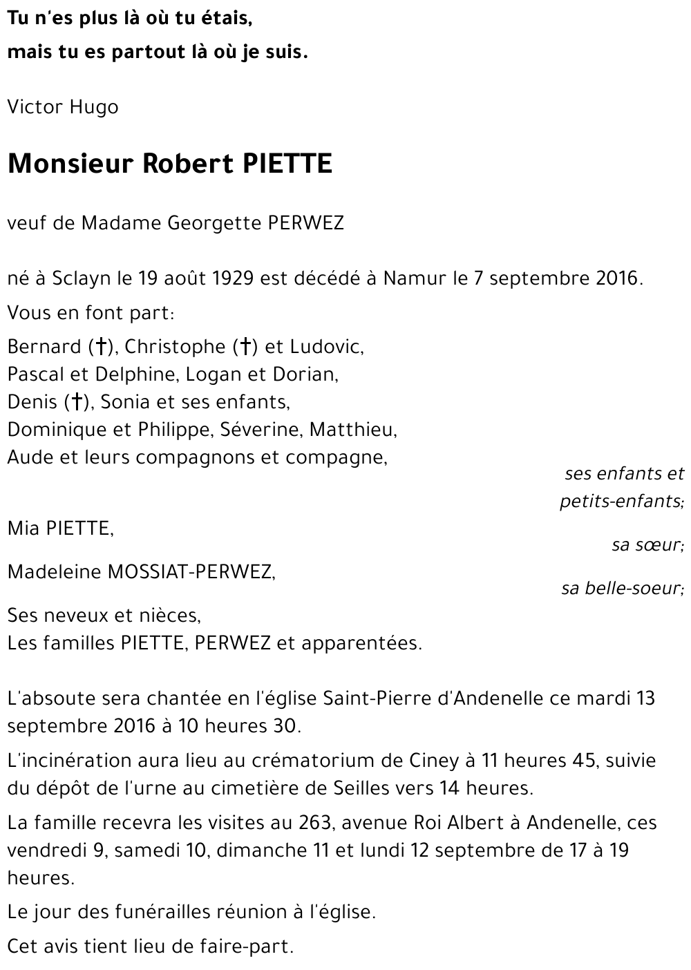 Robert PIETTE