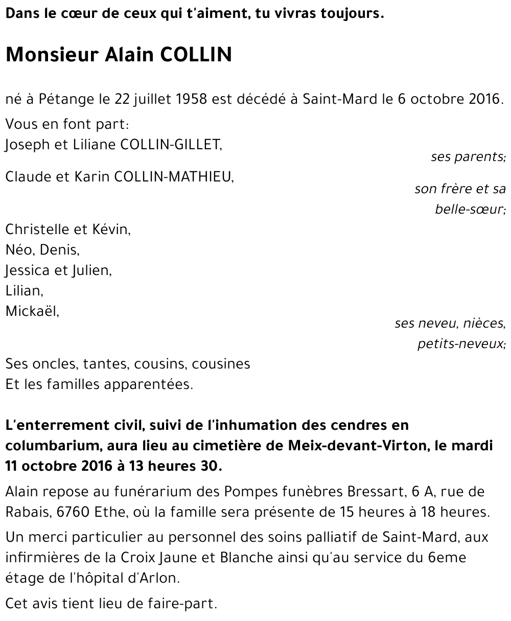 Alain COLLIN 
