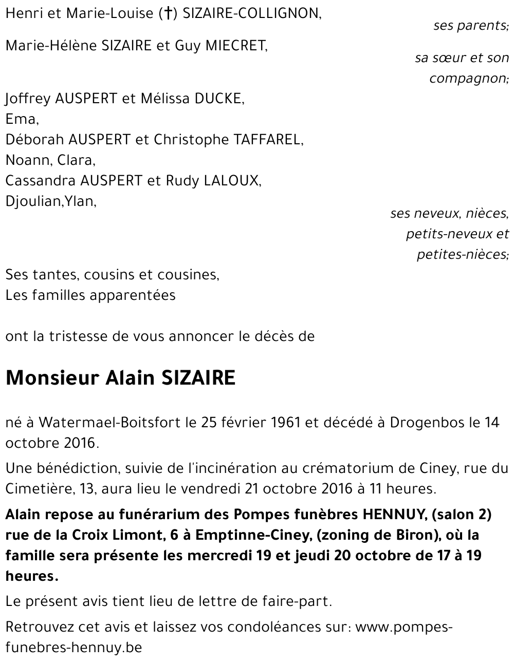 Alain SIZAIRE