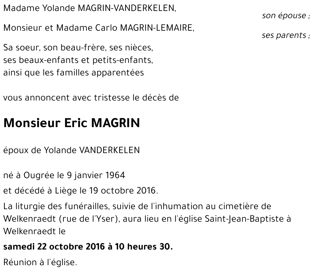 Eric MAGRIN