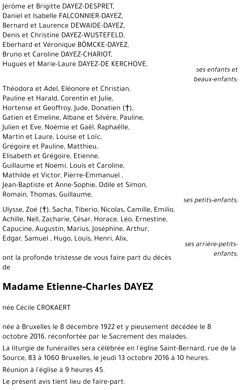 Etienne-Charles DAYEZ