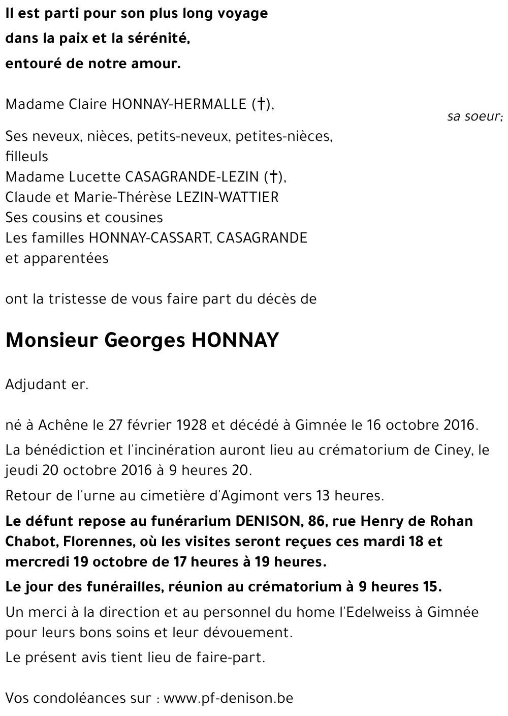 Georges HONNAY