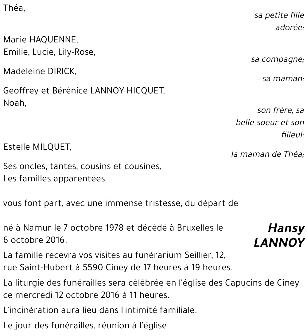 Hansy LANNOY