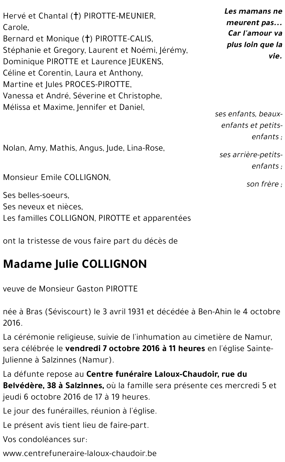 Julie COLLIGNON