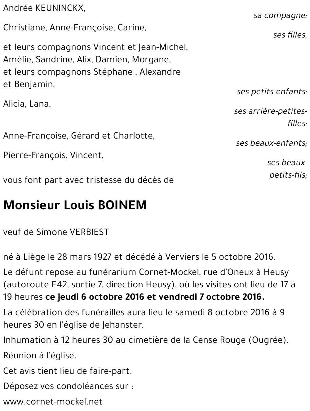 Louis BOINEM