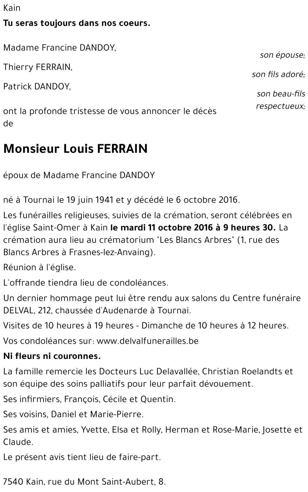 Louis FERRAIN