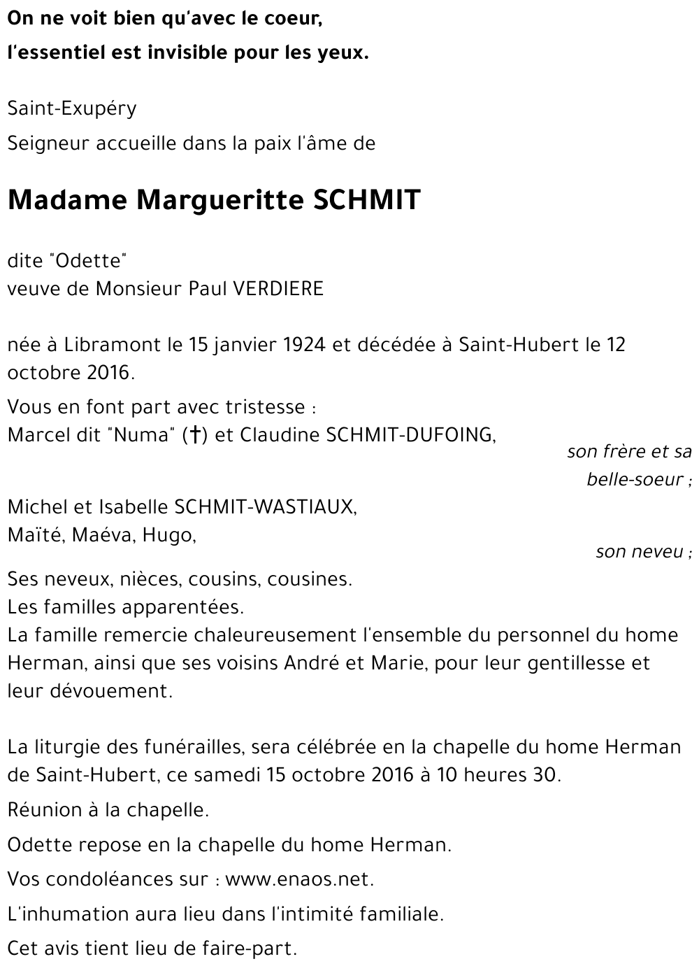 Margueritte SCHMIT