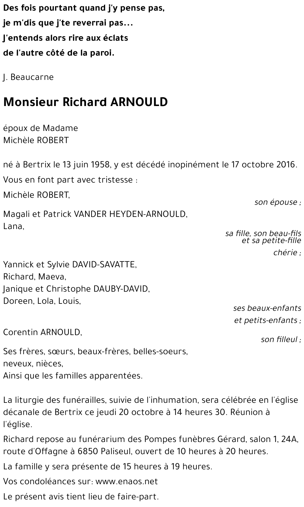 Richard ARNOULD