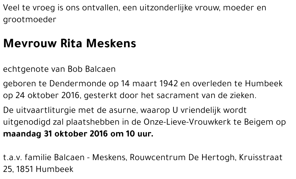 Rita Meskens