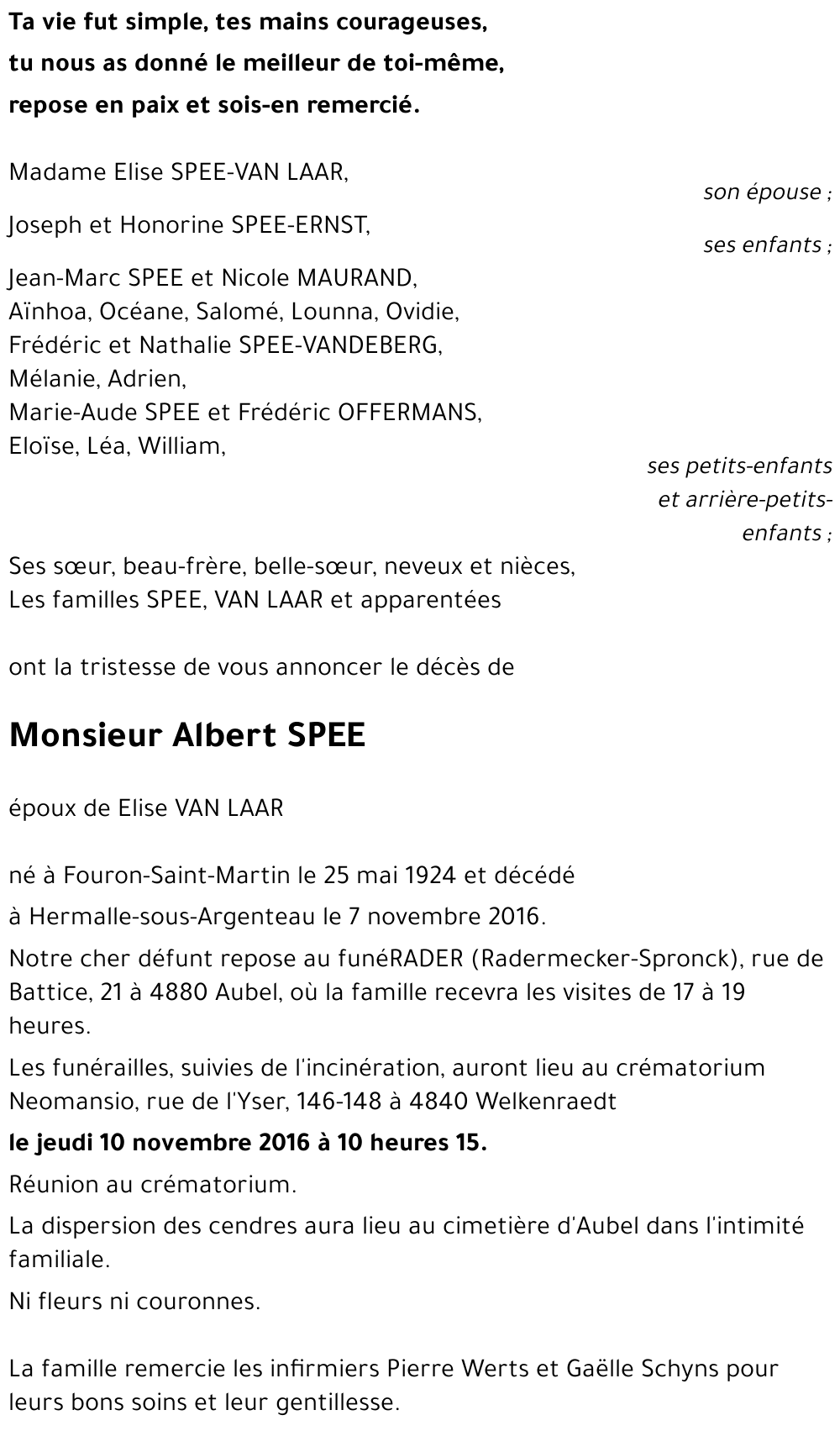 Albert SPEE